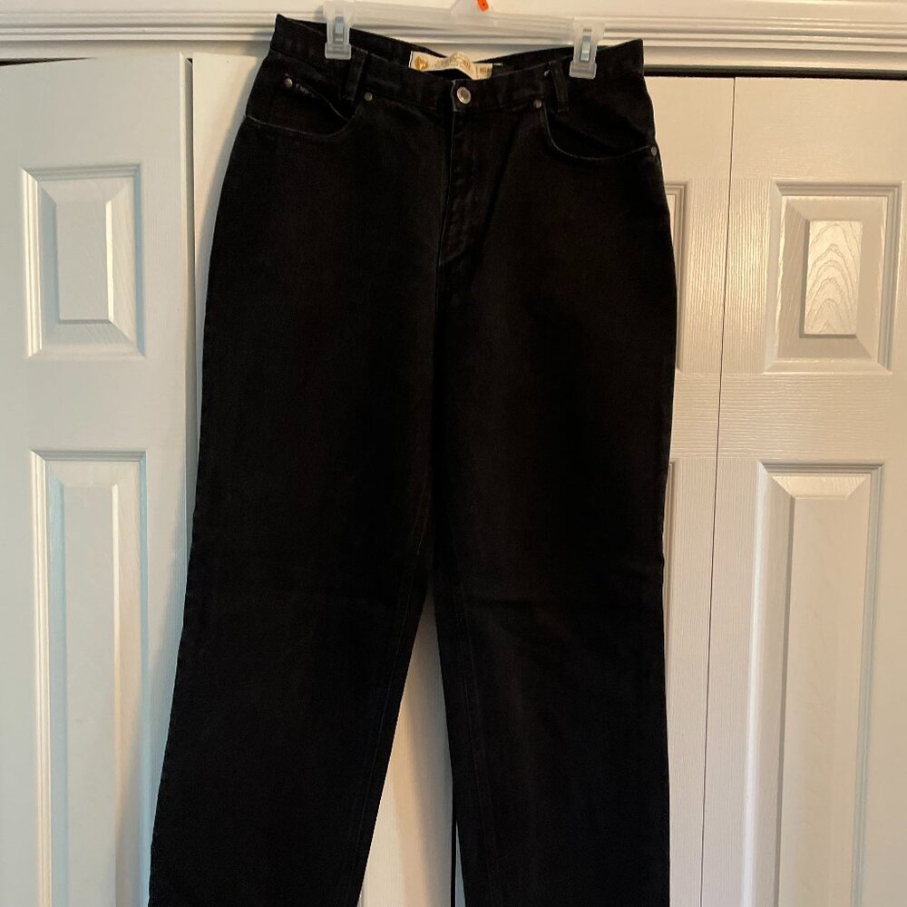 Vintage Cherokee Black Denim  Relaxed Dad Jeans